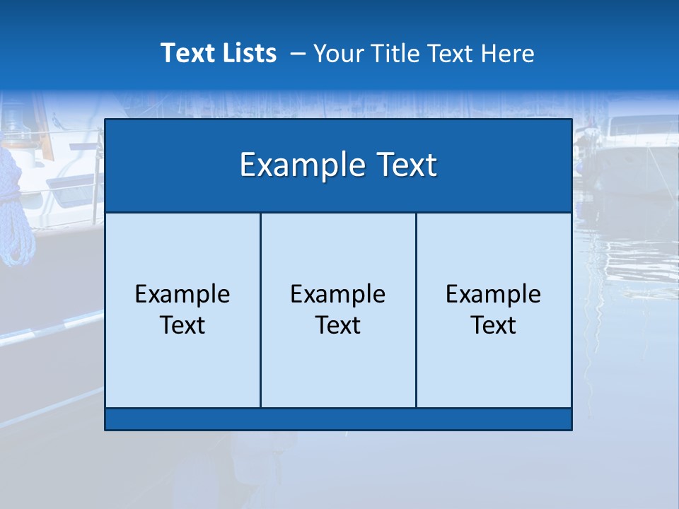 Rigging Mast Yachting PowerPoint Template