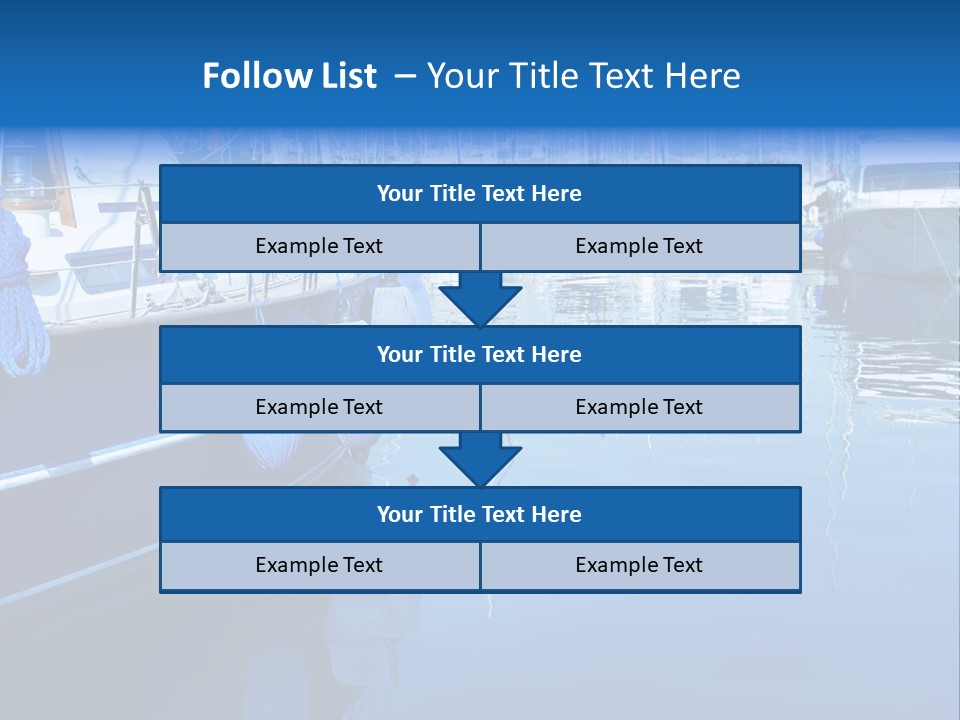 Rigging Mast Yachting PowerPoint Template