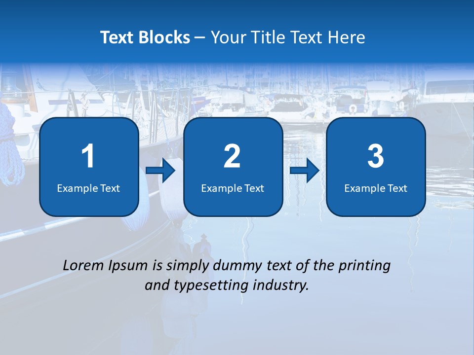 Rigging Mast Yachting PowerPoint Template
