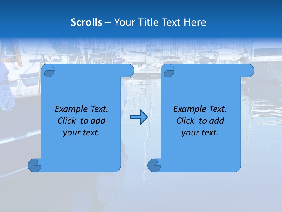 Rigging Mast Yachting PowerPoint Template