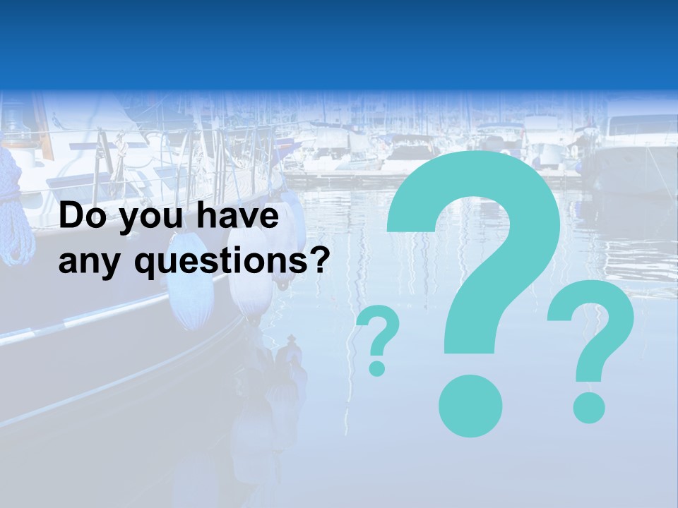 Rigging Mast Yachting PowerPoint Template