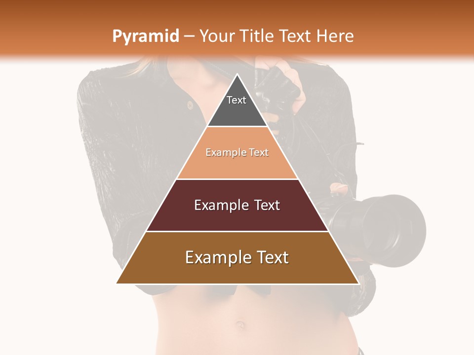 Golden Band Symbol PowerPoint Template