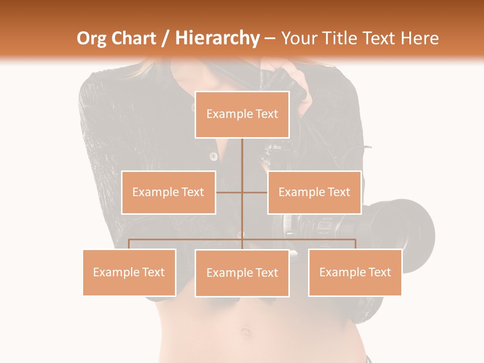 Golden Band Symbol PowerPoint Template