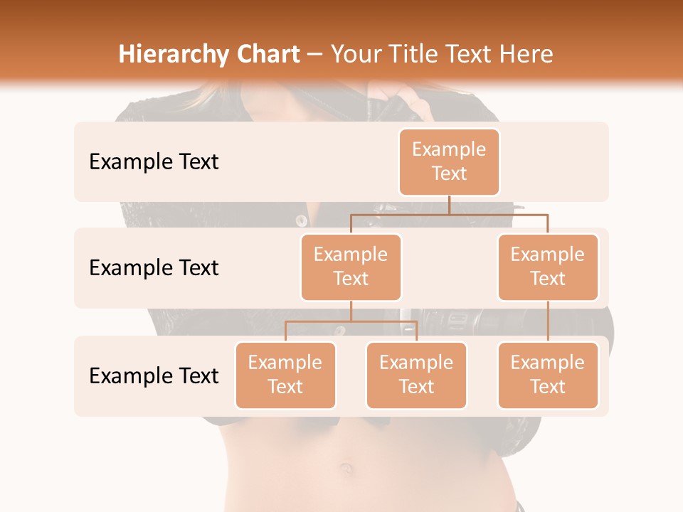 Golden Band Symbol PowerPoint Template