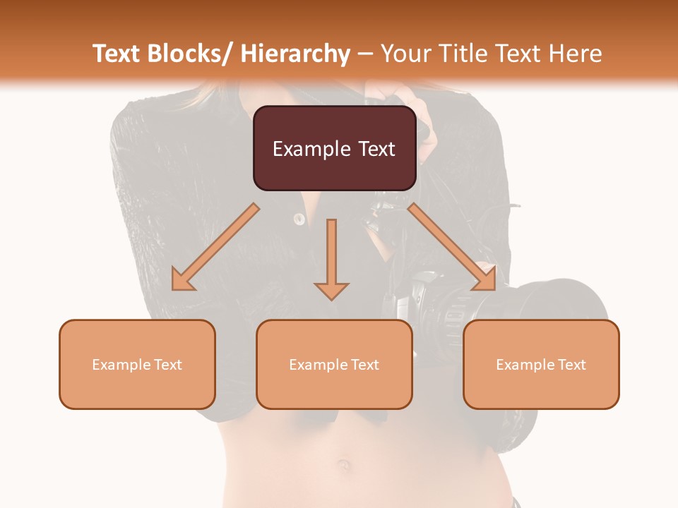 Golden Band Symbol PowerPoint Template