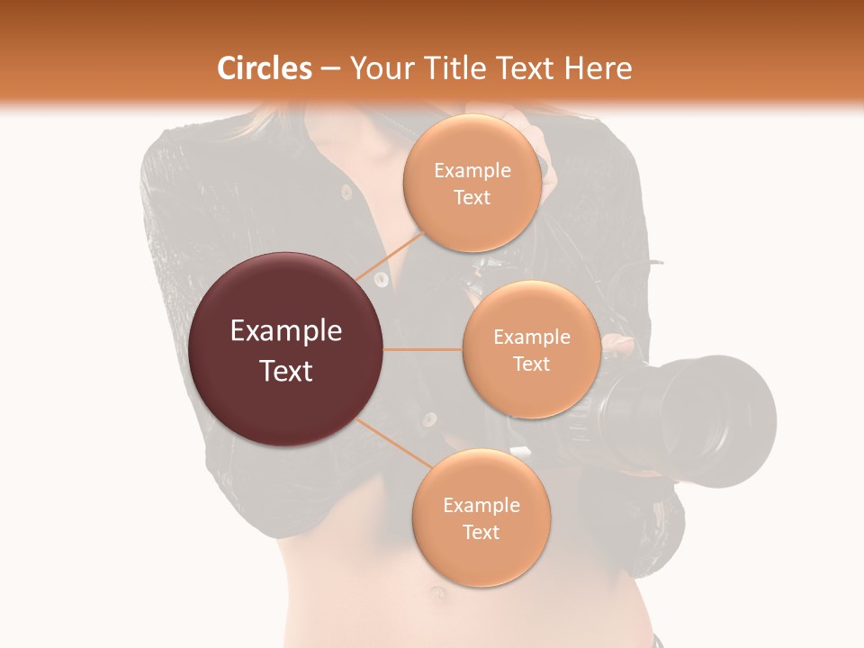 Golden Band Symbol PowerPoint Template