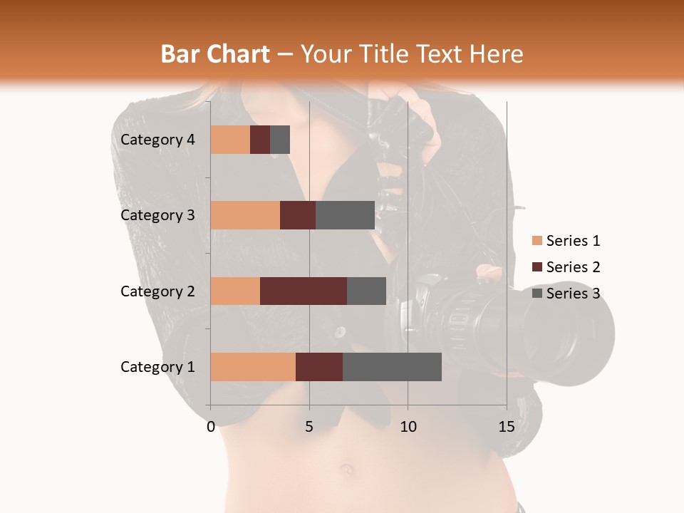 Golden Band Symbol PowerPoint Template