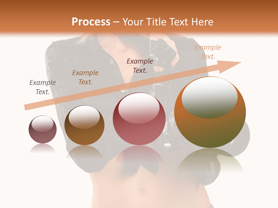 Golden Band Symbol PowerPoint Template