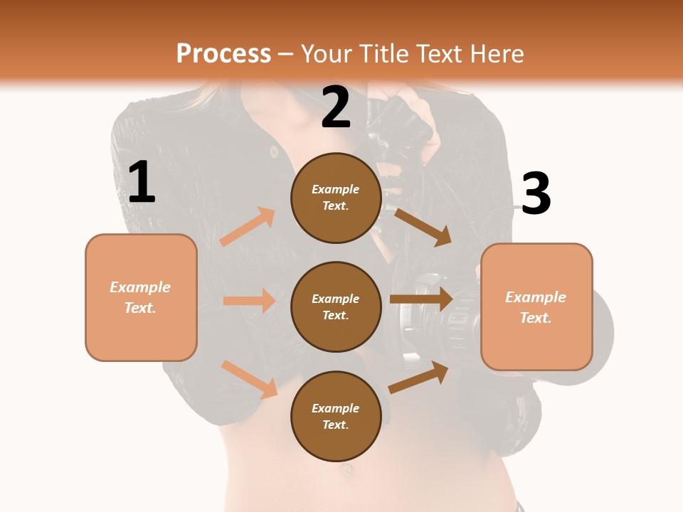 Golden Band Symbol PowerPoint Template