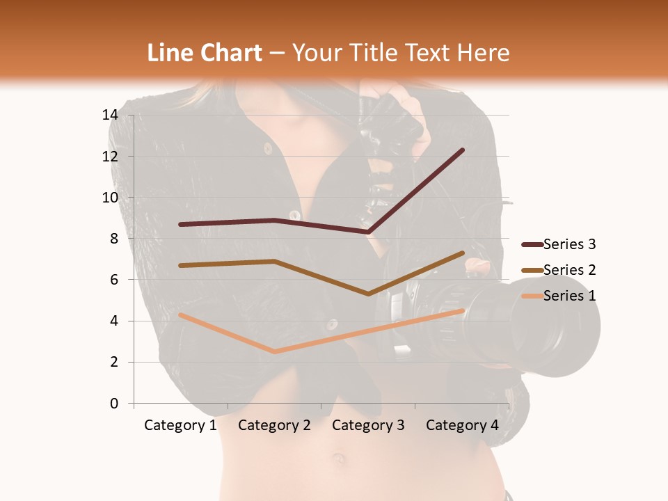 Golden Band Symbol PowerPoint Template