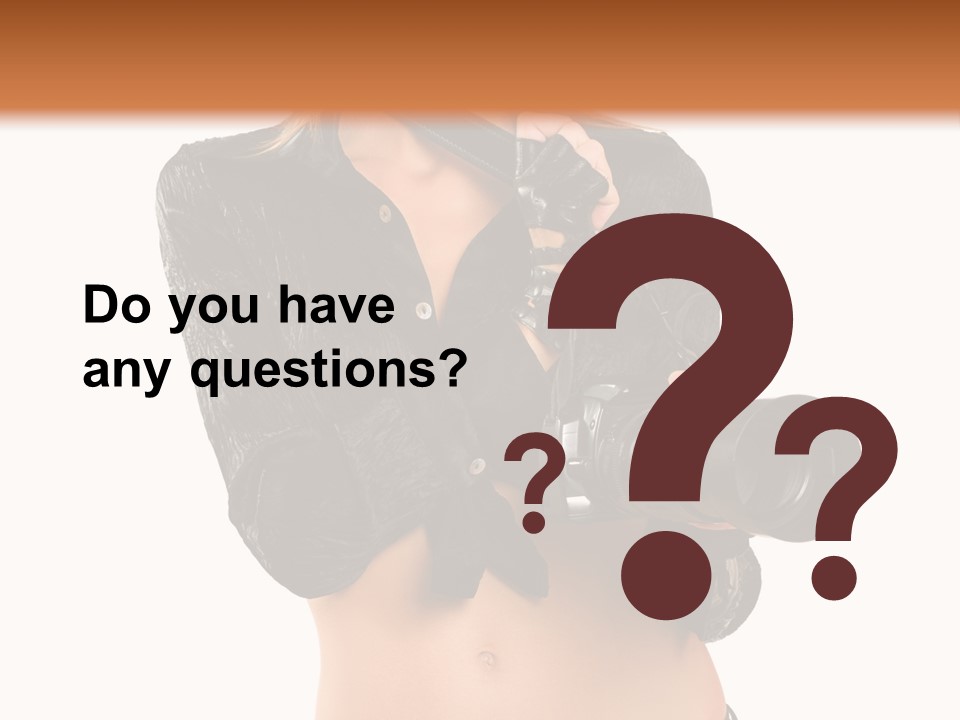 Golden Band Symbol PowerPoint Template