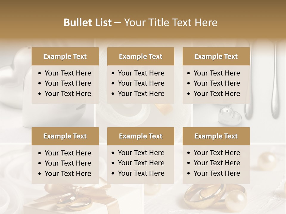 Bridal Traditional Jewelry PowerPoint Template