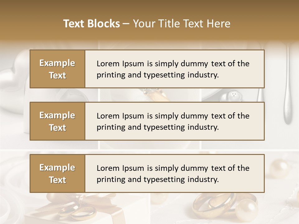 Bridal Traditional Jewelry PowerPoint Template