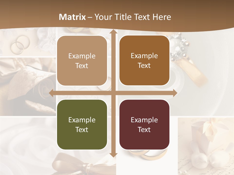 Bridal Decorative Wed PowerPoint Template