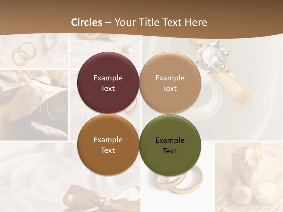 Bridal Decorative Wed PowerPoint Template