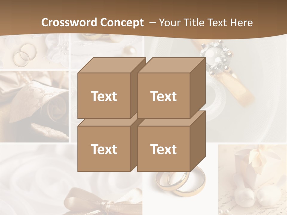 Bridal Decorative Wed PowerPoint Template