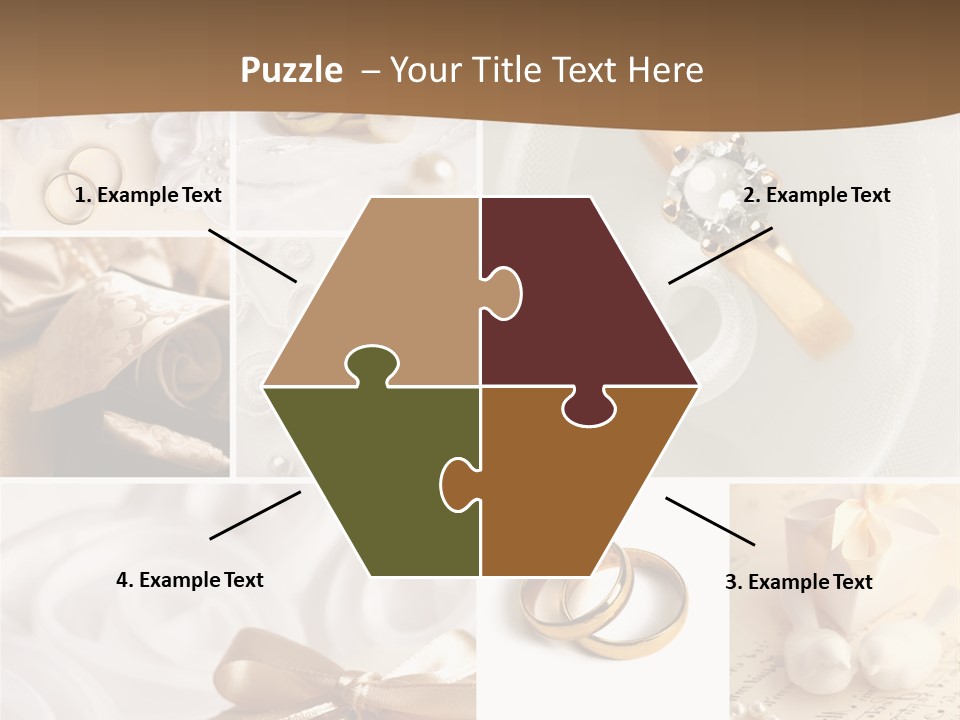 Bridal Decorative Wed PowerPoint Template