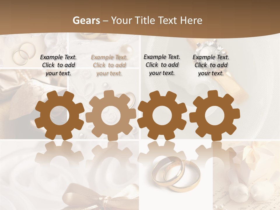 Bridal Decorative Wed PowerPoint Template