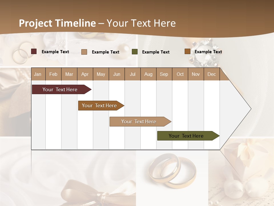 Bridal Decorative Wed PowerPoint Template