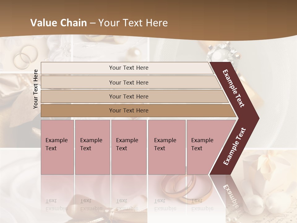 Bridal Decorative Wed PowerPoint Template