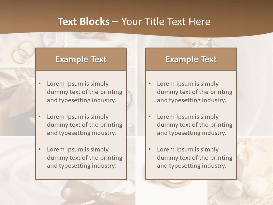 Bridal Decorative Wed PowerPoint Template