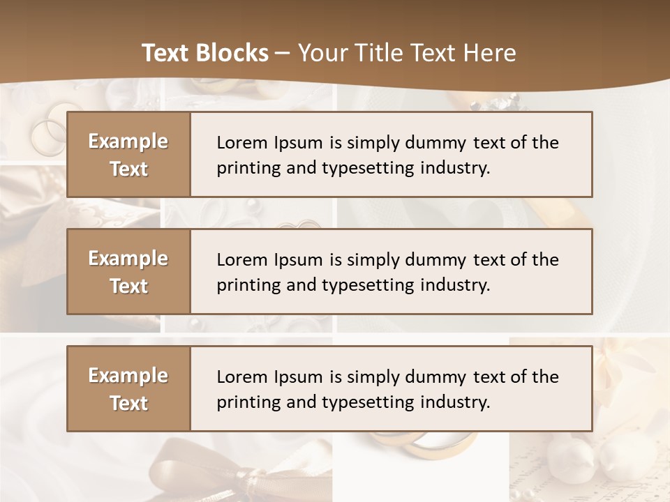 Bridal Decorative Wed PowerPoint Template