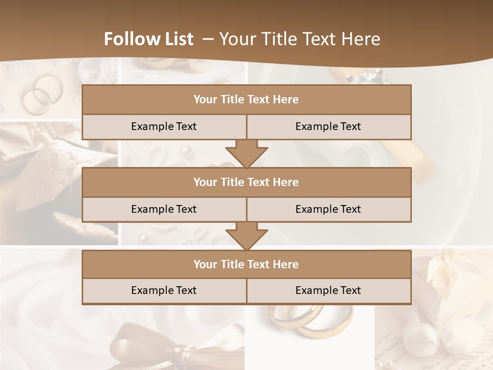 Bridal Decorative Wed PowerPoint Template