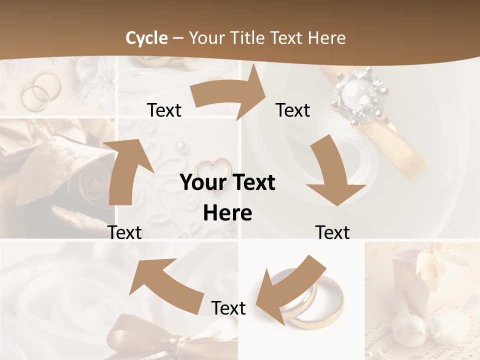 Bridal Decorative Wed PowerPoint Template