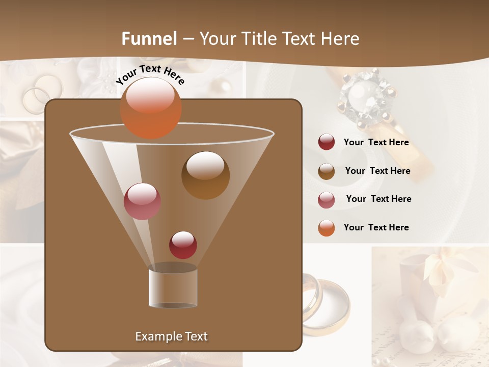 Bridal Decorative Wed PowerPoint Template