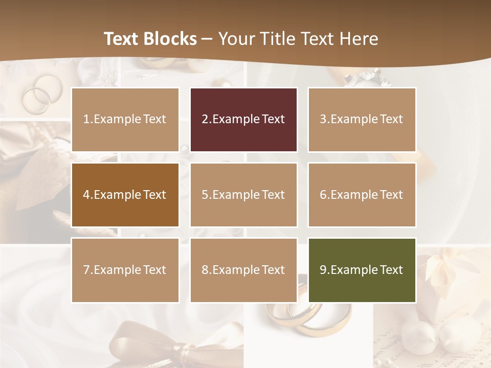 Bridal Decorative Wed PowerPoint Template