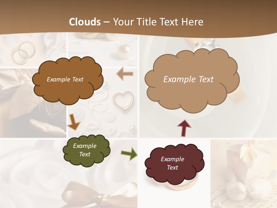 Bridal Decorative Wed PowerPoint Template