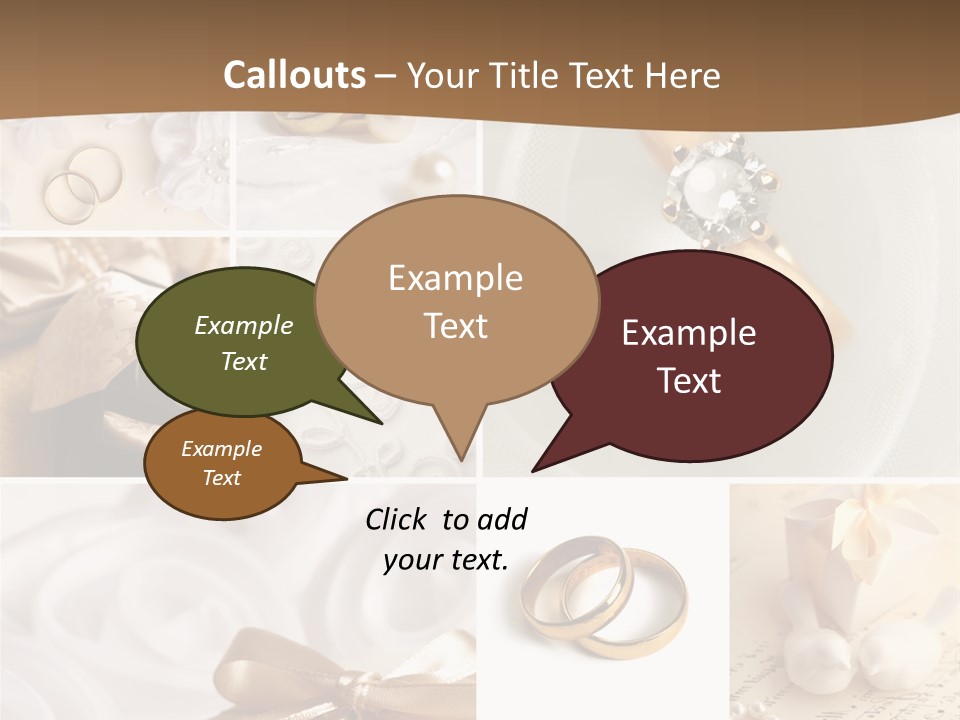 Bridal Decorative Wed PowerPoint Template