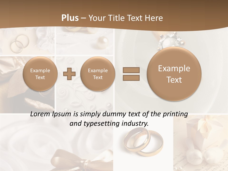 Bridal Decorative Wed PowerPoint Template