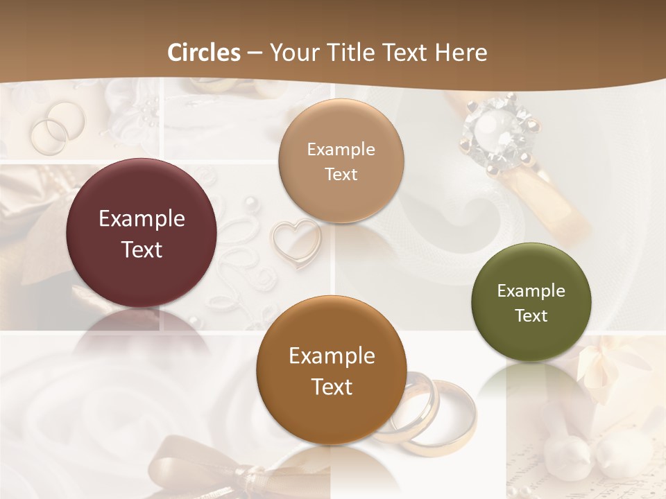 Bridal Decorative Wed PowerPoint Template