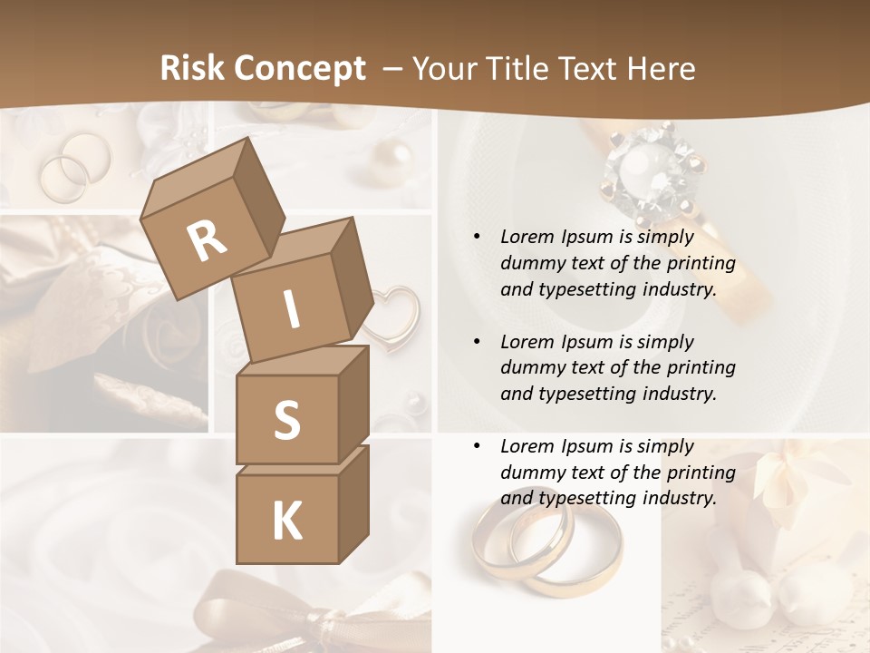 Bridal Decorative Wed PowerPoint Template