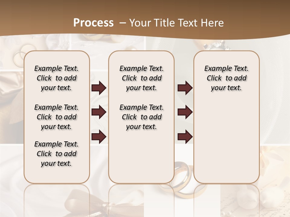Bridal Decorative Wed PowerPoint Template
