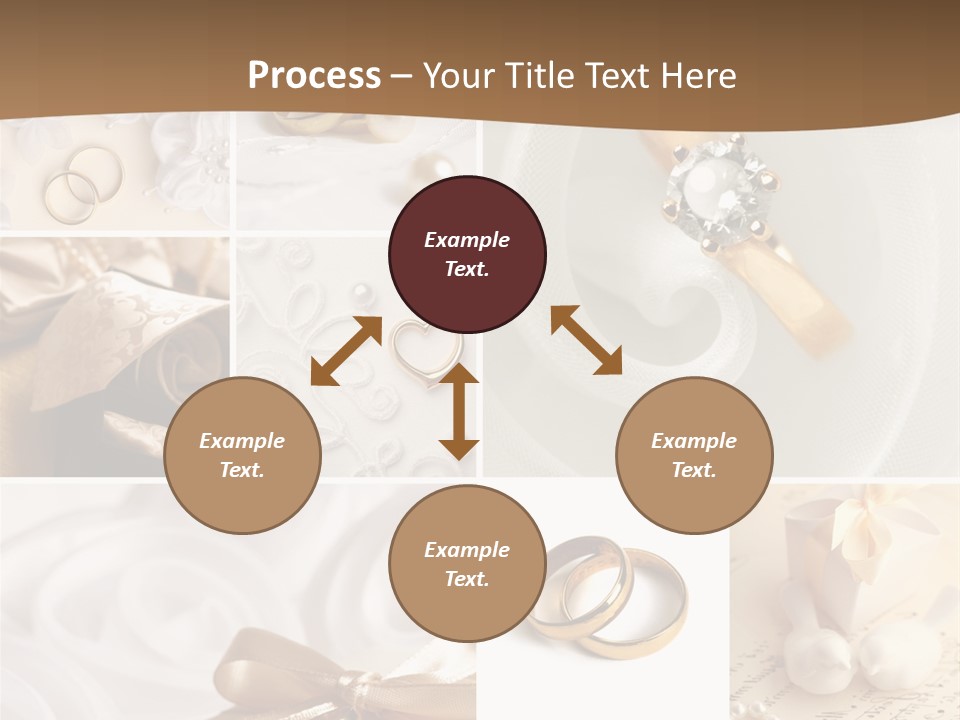 Bridal Decorative Wed PowerPoint Template