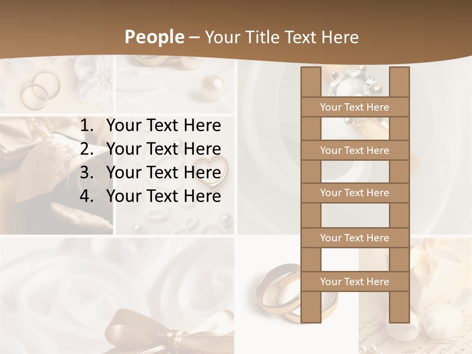 Bridal Decorative Wed PowerPoint Template