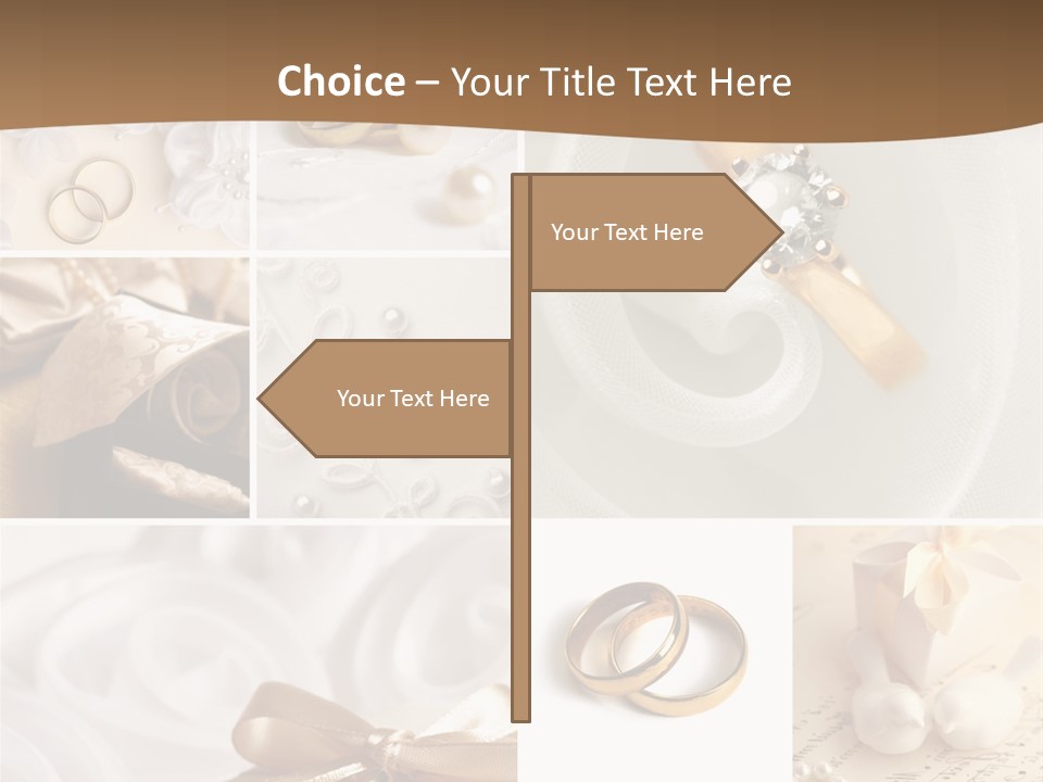 Bridal Decorative Wed PowerPoint Template