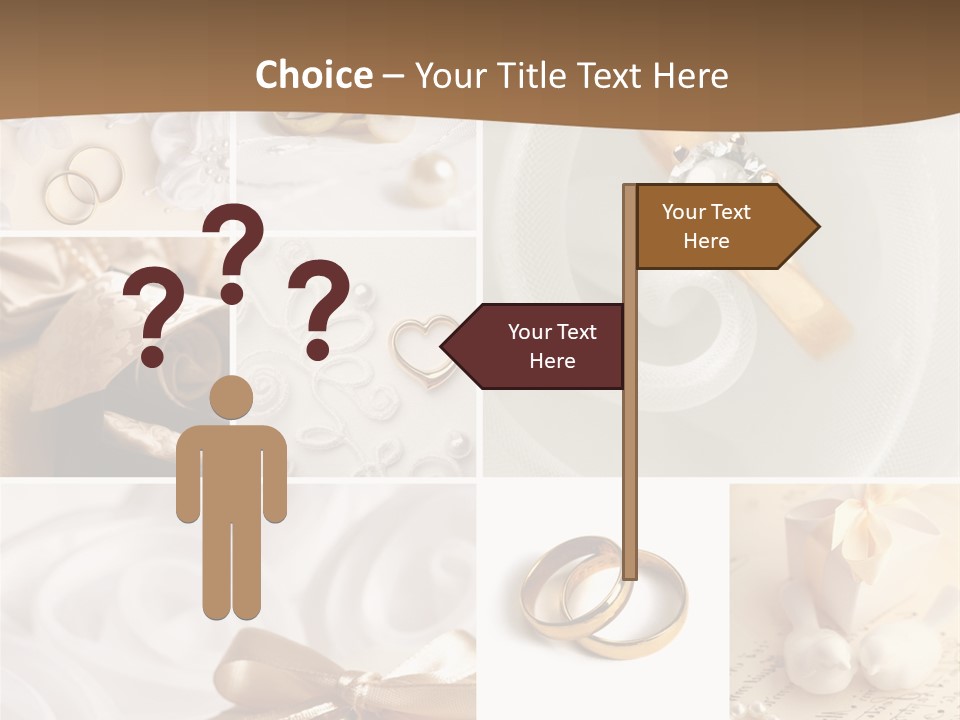 Bridal Decorative Wed PowerPoint Template