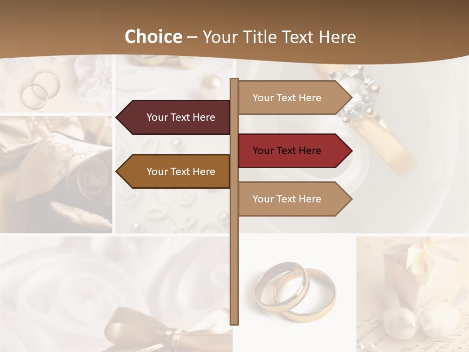 Bridal Decorative Wed PowerPoint Template