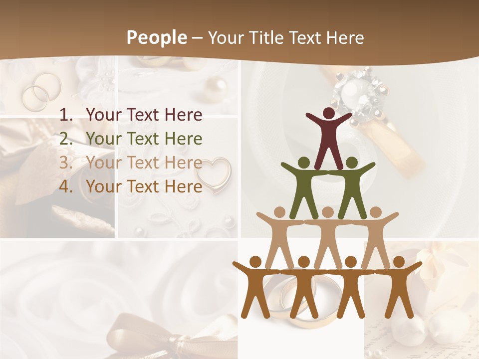 Bridal Decorative Wed PowerPoint Template