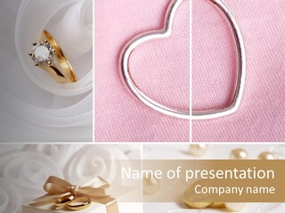 Bridal Decorative Wed PowerPoint Template