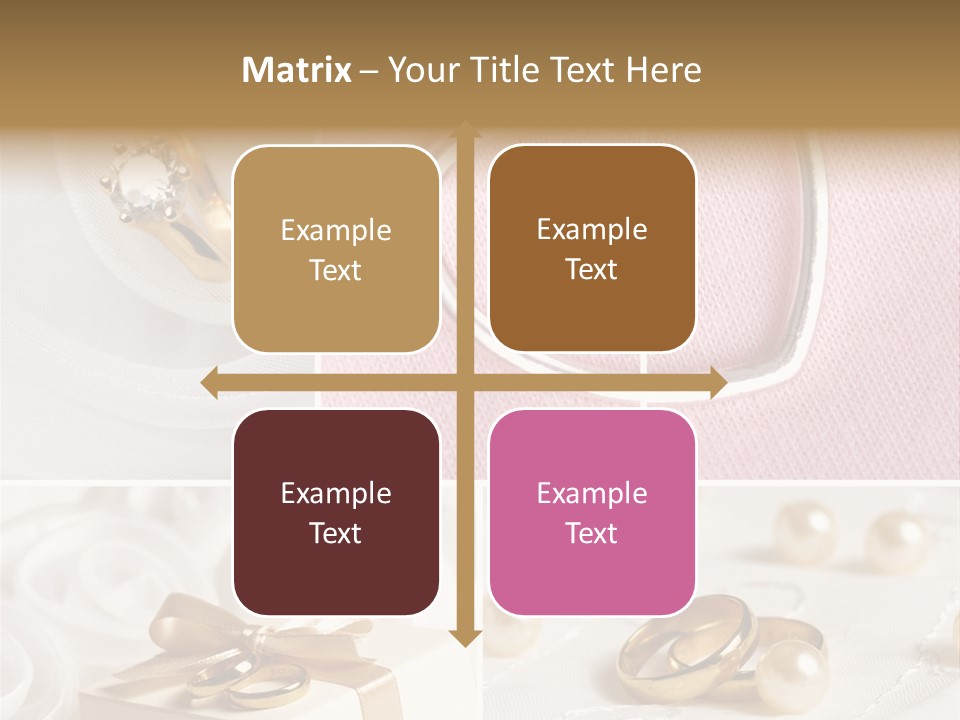 Bridal Decorative Wed PowerPoint Template