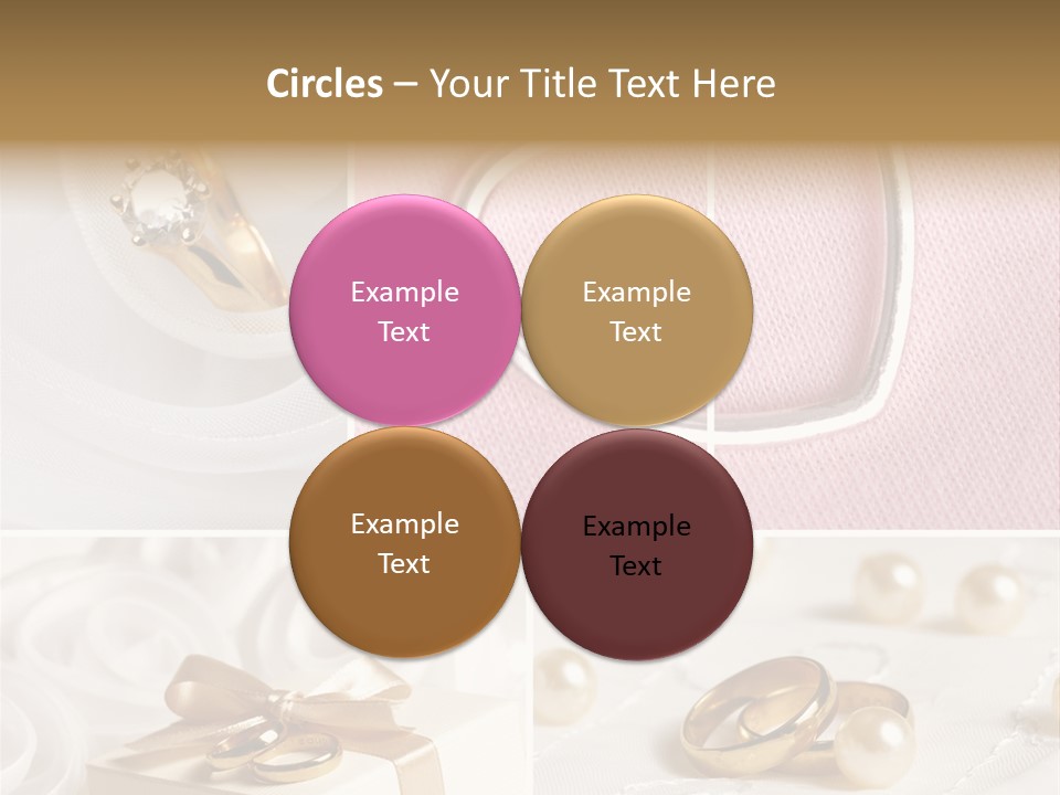 Bridal Decorative Wed PowerPoint Template
