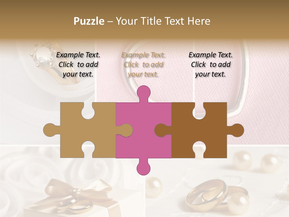 Bridal Decorative Wed PowerPoint Template
