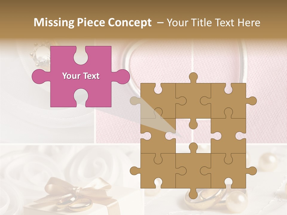 Bridal Decorative Wed PowerPoint Template