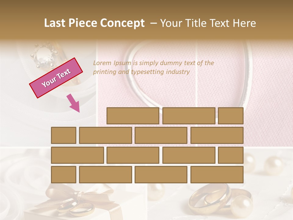 Bridal Decorative Wed PowerPoint Template