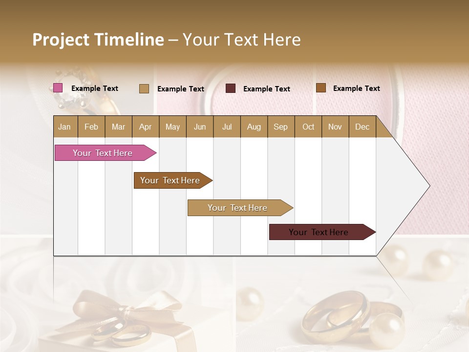 Bridal Decorative Wed PowerPoint Template