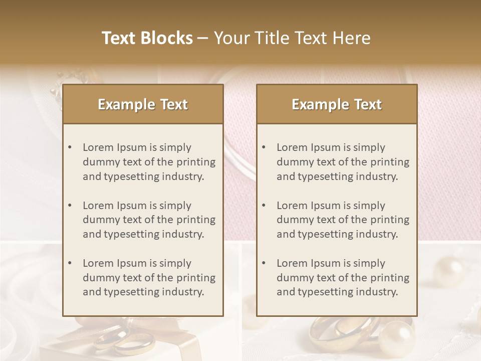 Bridal Decorative Wed PowerPoint Template